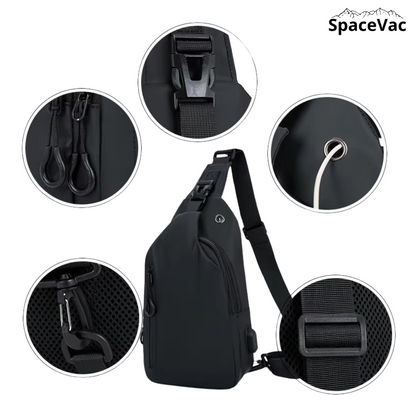 One-Shoulder SpaceVac™ + Travel Pillow